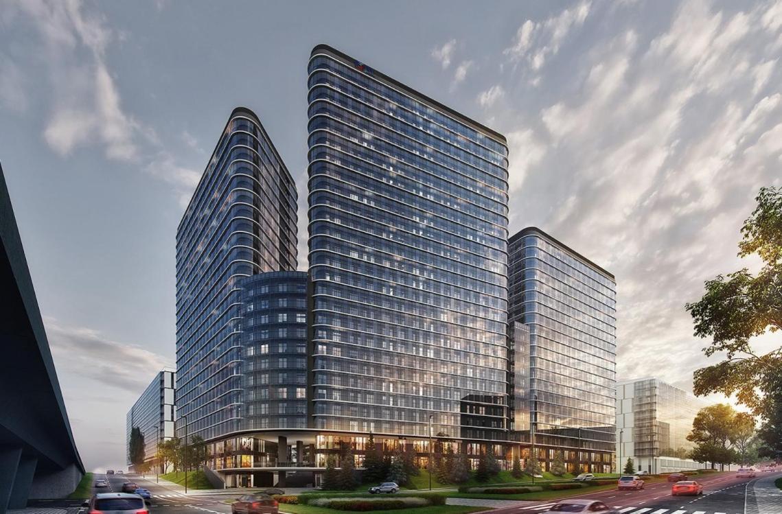 Sky Tower Apartments Varşova Dış mekan fotoğraf